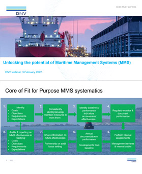 Optimizing ship operations webinar
