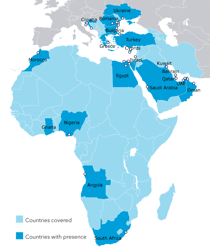 Overview of DNV´s Maritime Region South East Europe, Middle East & Africa
