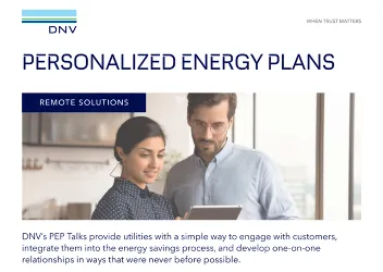 Personalized Energy Plans
