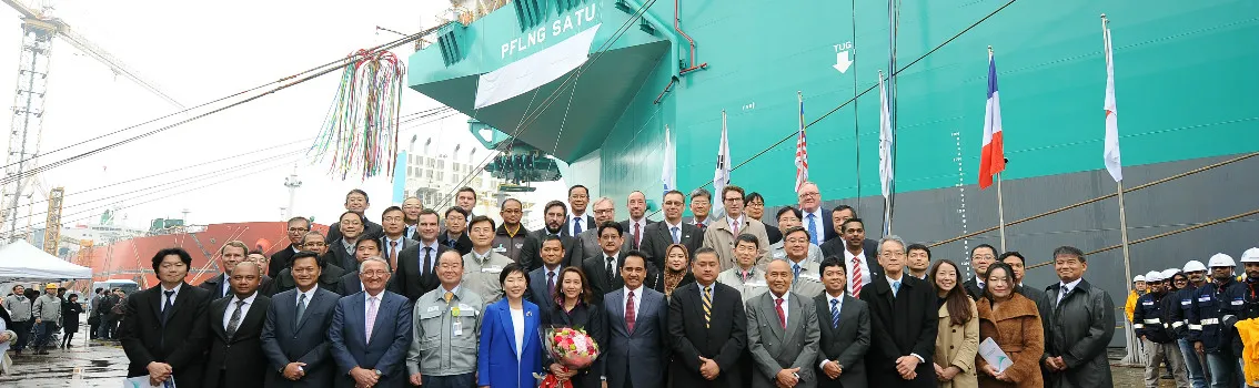 PFLNG SATU - FLNG named with DNV GL class in Korea