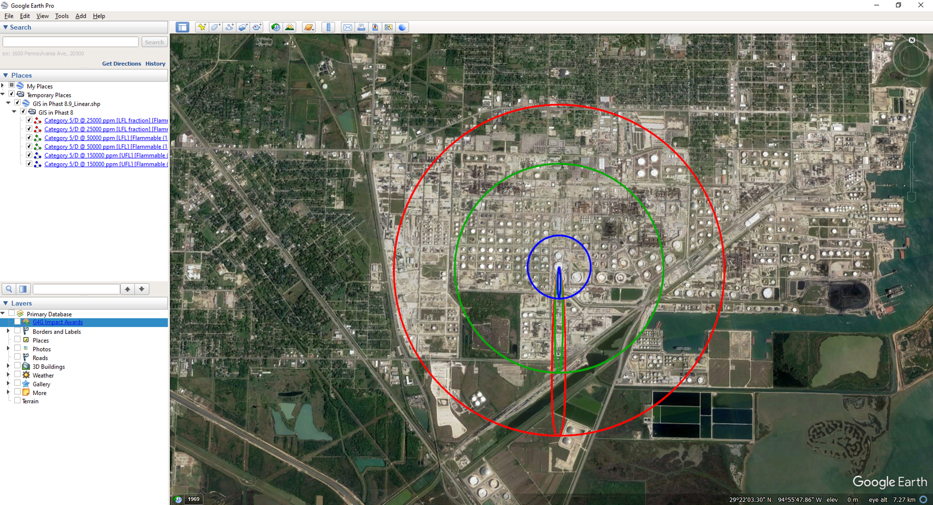 Visualise results from Phast software in external GIS tools