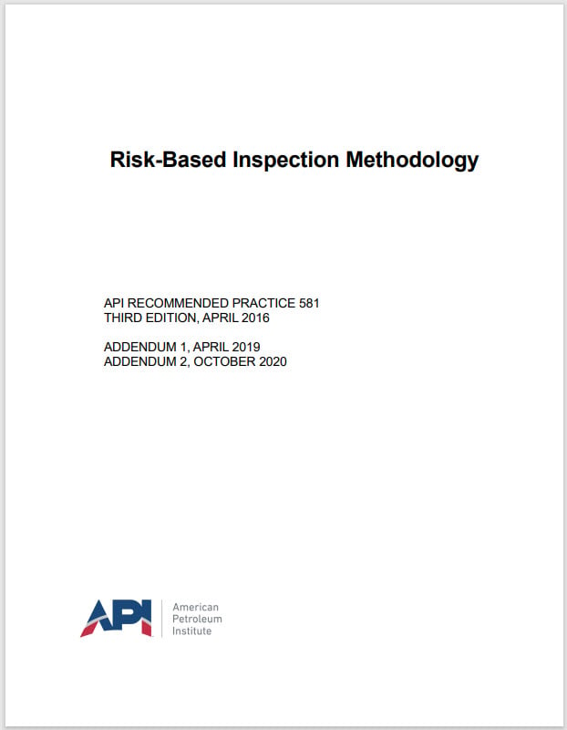 Plant - What is Risk-Based Inspection (RBI)? - api-rp-581