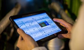 Remote surveys for selected components and materials