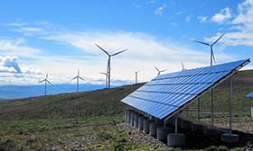 Resource Panorama - Wind data and solar data