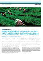 Responsible Supply Chain Management Certification