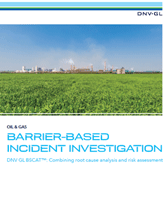 Barrier-based incident investigation - flyer front cover