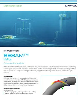 Umbilical analysis | flexible pipe analysis | Helica