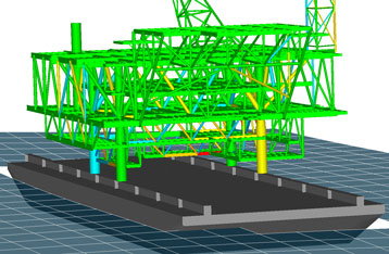 Sesam GeniE software for transportation analysis