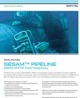 DNVGL-ST-F101 Code Compliance