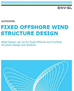 Fixed offshore wind and structure design