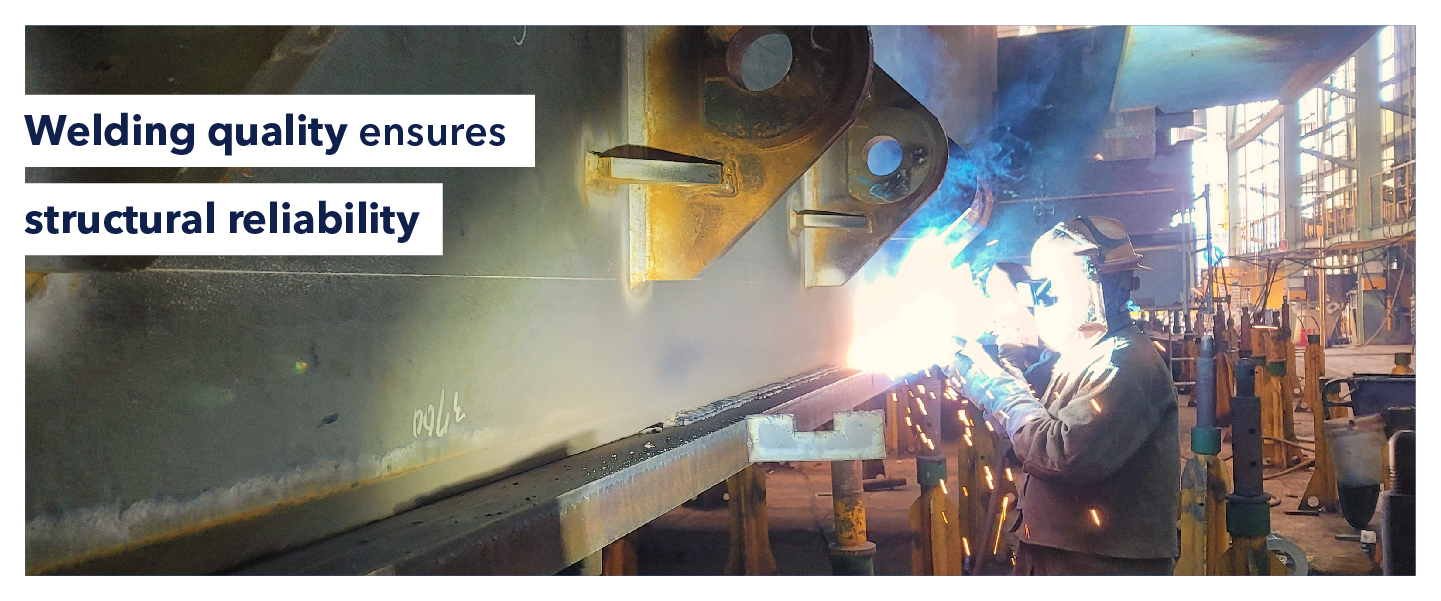 Welding quality ensures structural reliability 
