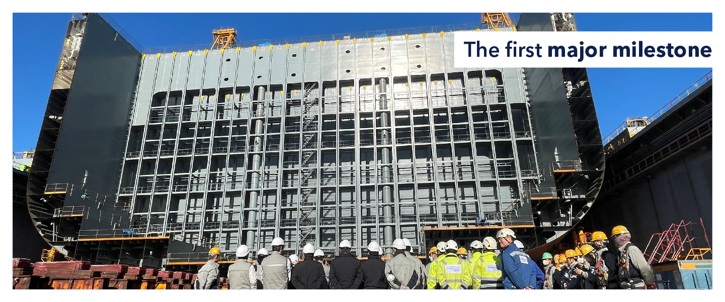 The first major milestone 