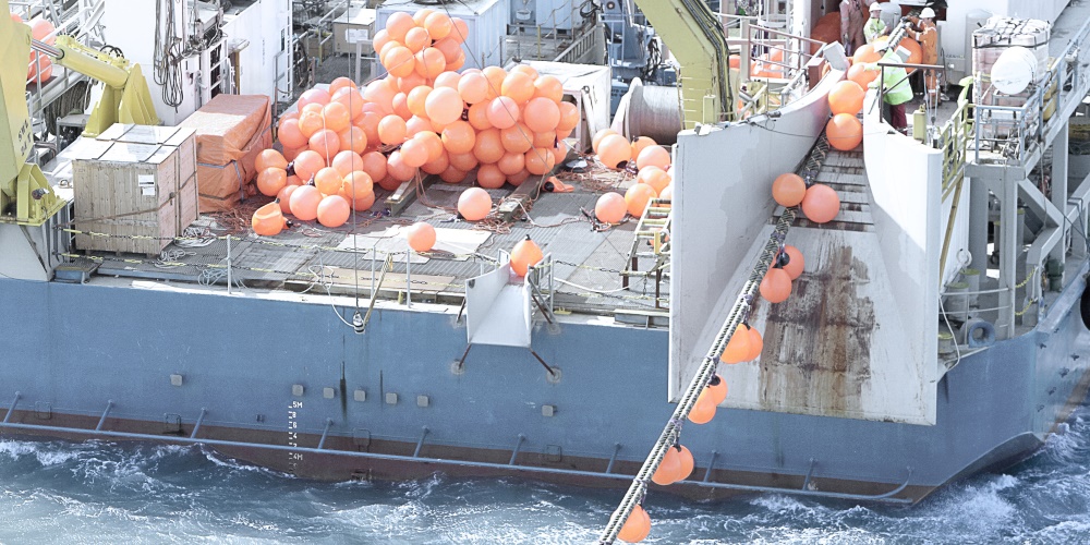 Submarine power cable course