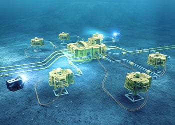 Subsea installations (illustration)