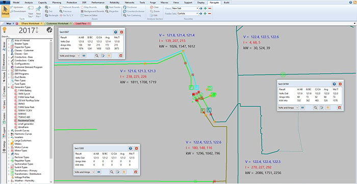 Synergi Electric - User Interface