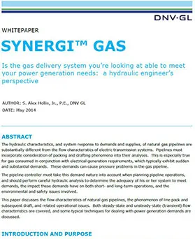 Synergi Gas Whitepaper Panhandle pipe equation
