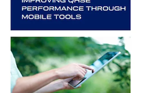 Improving QHSE performance through mobile tools