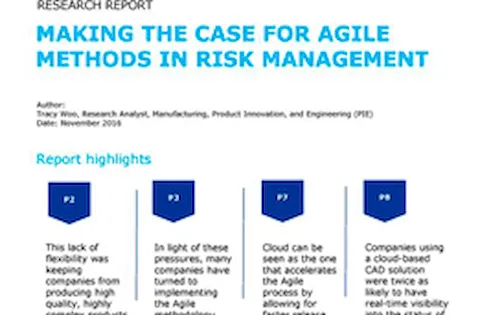 Making the case for agile methods in risk management