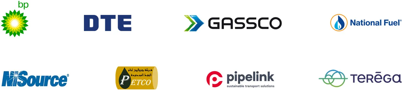 Synergi Pipeline customer logos