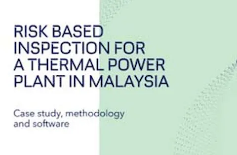 Risk based inspection: Thermal power plant