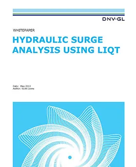 Synergi Water - LIQT - Whitepaper - Hydraulic surge analysis using LIQT