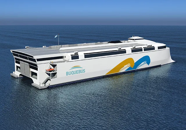 Tasmania-based Incat is building what will be the world's largest battery-powered ship for Uruguay ferry operator Buquebus. 