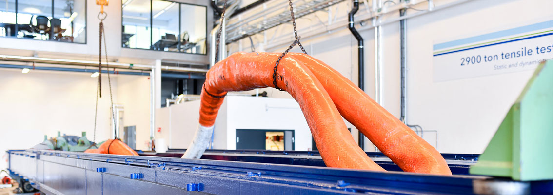 Tensile testing in our Bergen laboratory