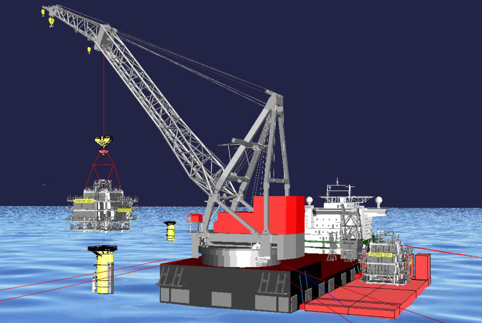 Transport & installation offshore structures - marine dynamics