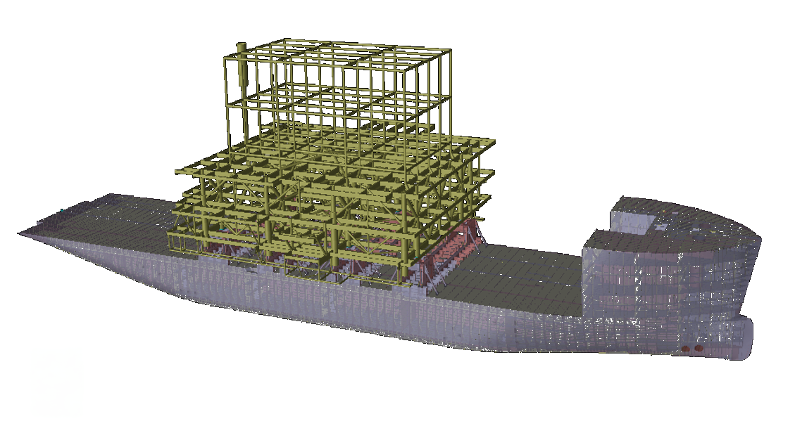 Transport & installation offshore structures - offshore floater design