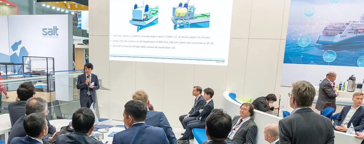 Ultramax presentation at DNV GL stand_Nor-Shipping