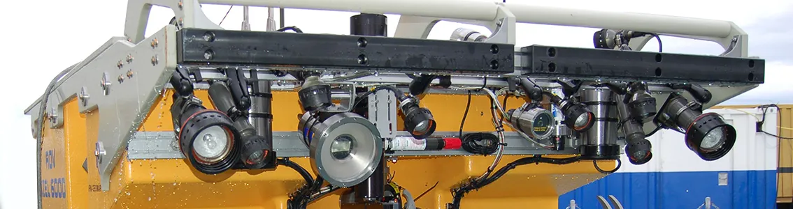 Unmanned underwater vehicles ROVs AUVs