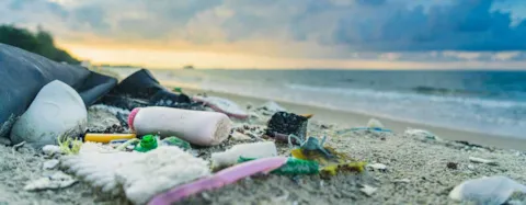 garbage beach