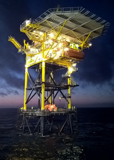 Wintershall Ravn platform