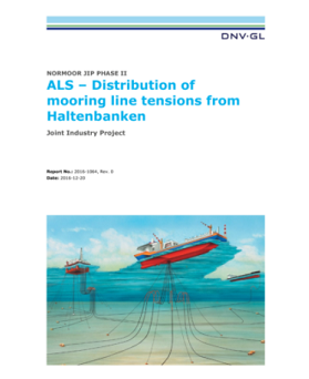 ALS – Distribution of mooring line tensions from Haltenbanken