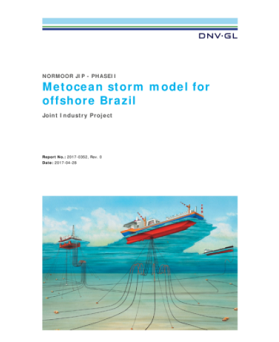 Metocean directional joint distribution model with windsea and swell for offshore Brazil