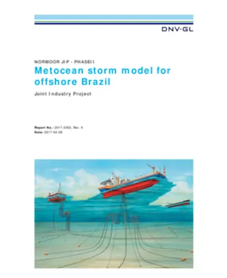 Metocean storm model for offshore Brazil