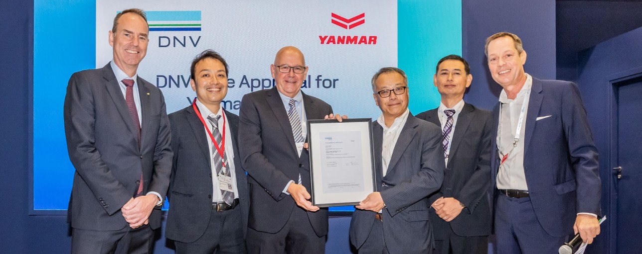 DNV at SMM: Yanmar Maritime awarded DNV type approval for fuel cell system